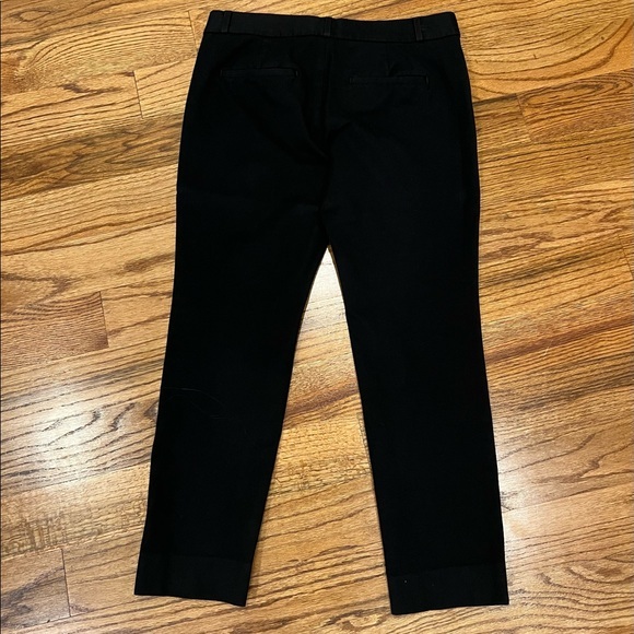 Banana Republic Sloan Slim Ankle Pants size 4 in black. 4 in-set pockets. - Picture 4 of 8